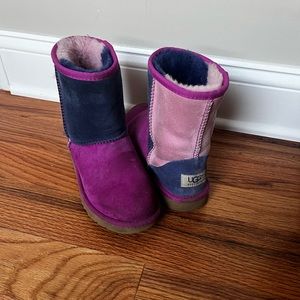 Ugg size 3youth pink and purple